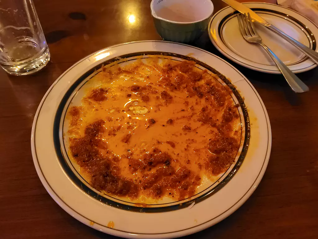 야무지게 먹은 빈 그릇