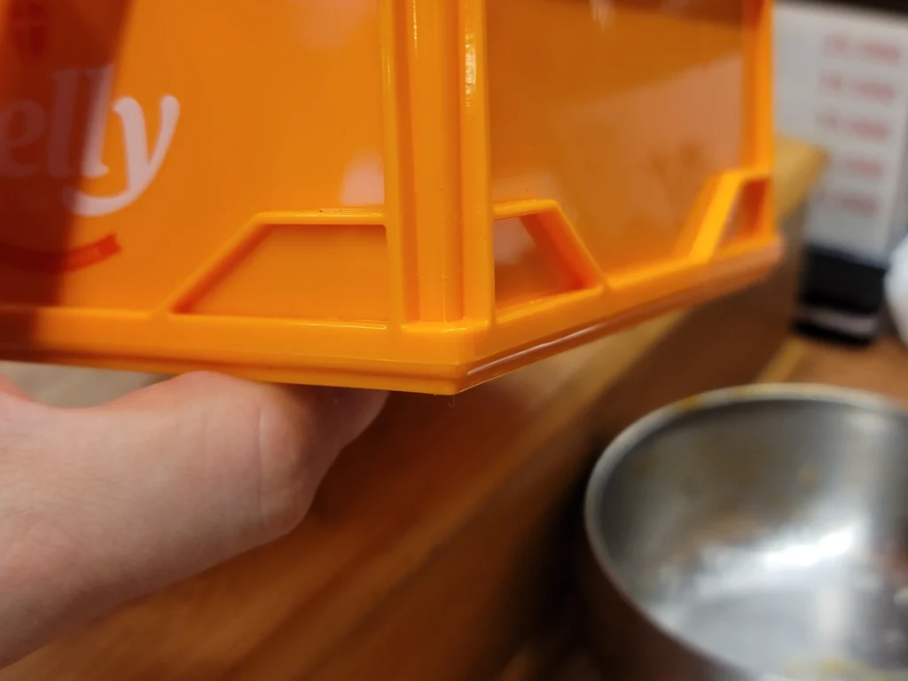 슬라이드코어 파팅라인2