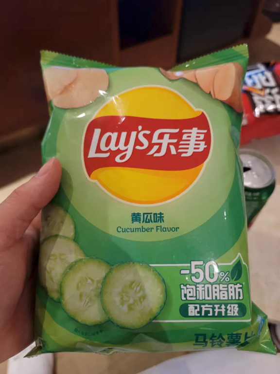 중국 과자 오이맛