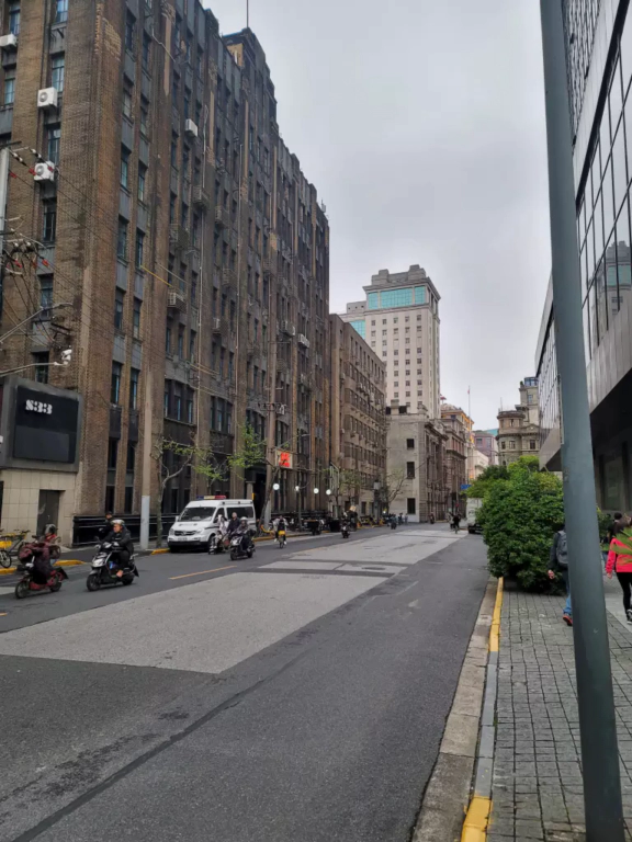 와이탄 근처 풍경